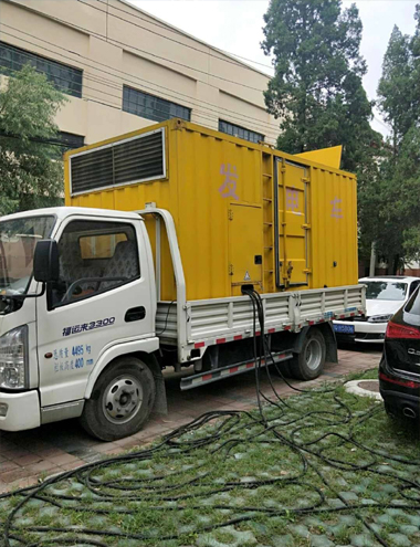华安发电车出租-柴油发电机组排烟系统设计要求及其考虑因素